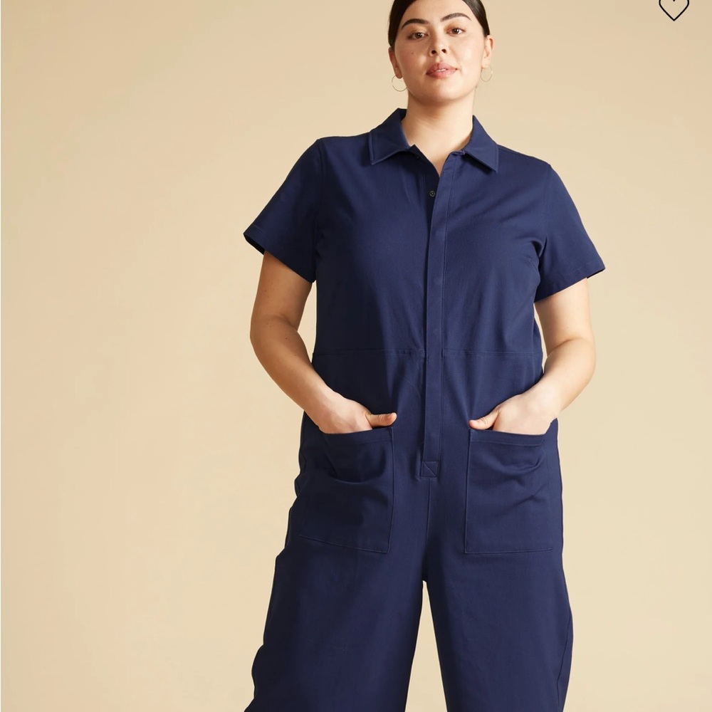 Universal Standard Deep Blue jumpsuit 20/22